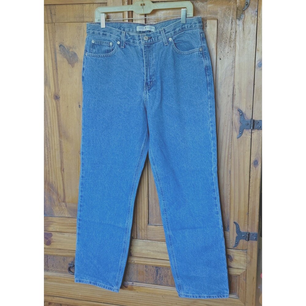 NEW Vintage 2001 Tommy Hilfiger High Waisted Mom Jeans Sz 14- 34x29